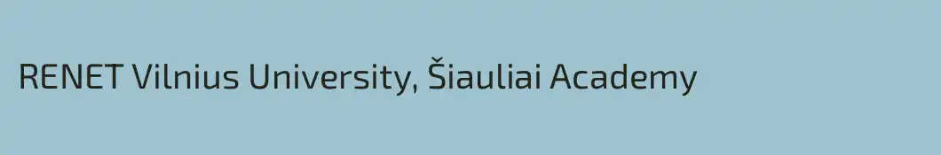 RENET Vilnius University, Šiauliai Academy